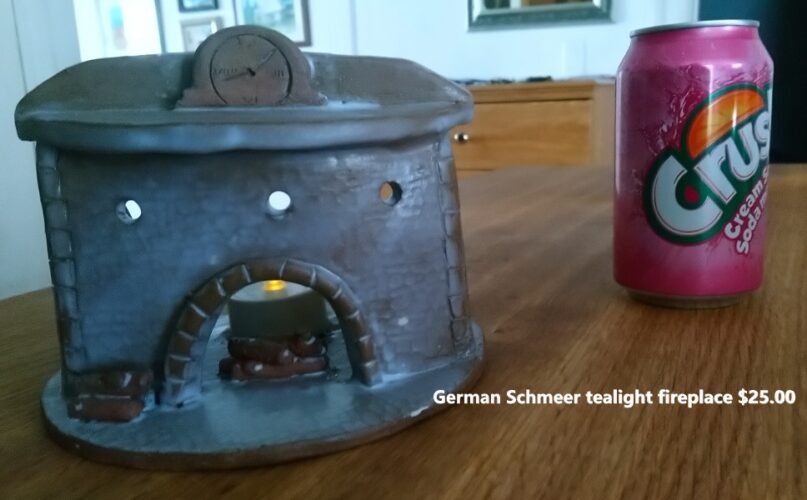 German Schmeer Tealight Fireplace