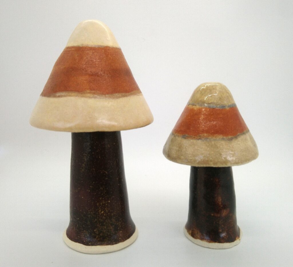 Mid Century Modern mushrooms